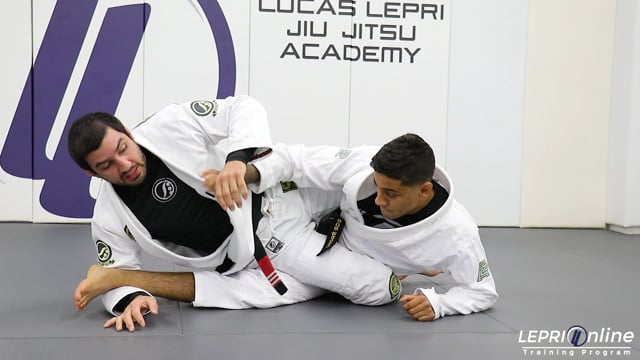 Closed Guard Sweep to Armbar Submission when Opponent Stands Up