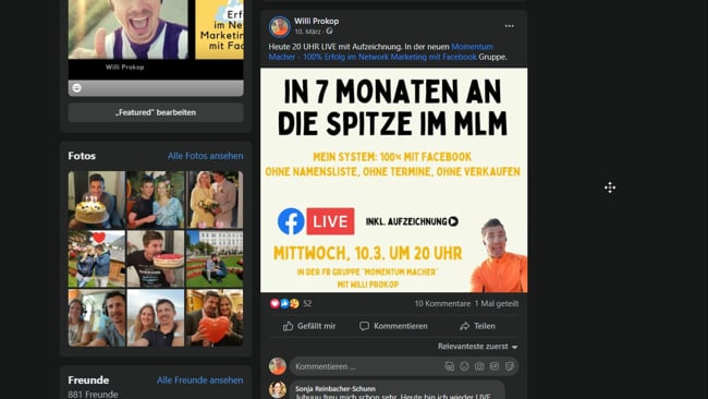 Warum Link Postings keine Reichweite haben