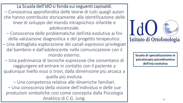 Istituto di Ortofonologia - Scuola di specializzazione dell’età evolutiva a indirizzo psicodinamico (IdO)