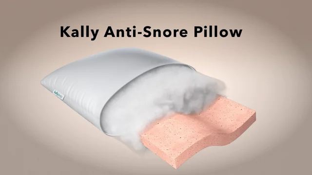 Kally anti 2025 snore pillow