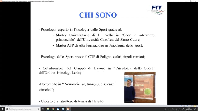 Lo psicologo dello sport nel tennis. Passato, presente e futuro
