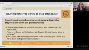 Aprender creando. Estudio del proceso de aprendizaje de técnica y desarrollo creativo en la asignatura de Postproducción Digital.