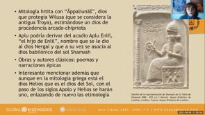 El que nos ilumina con su cítara: un acercamiento iconográfico a las representaciones de Apolo en época Etrusca.