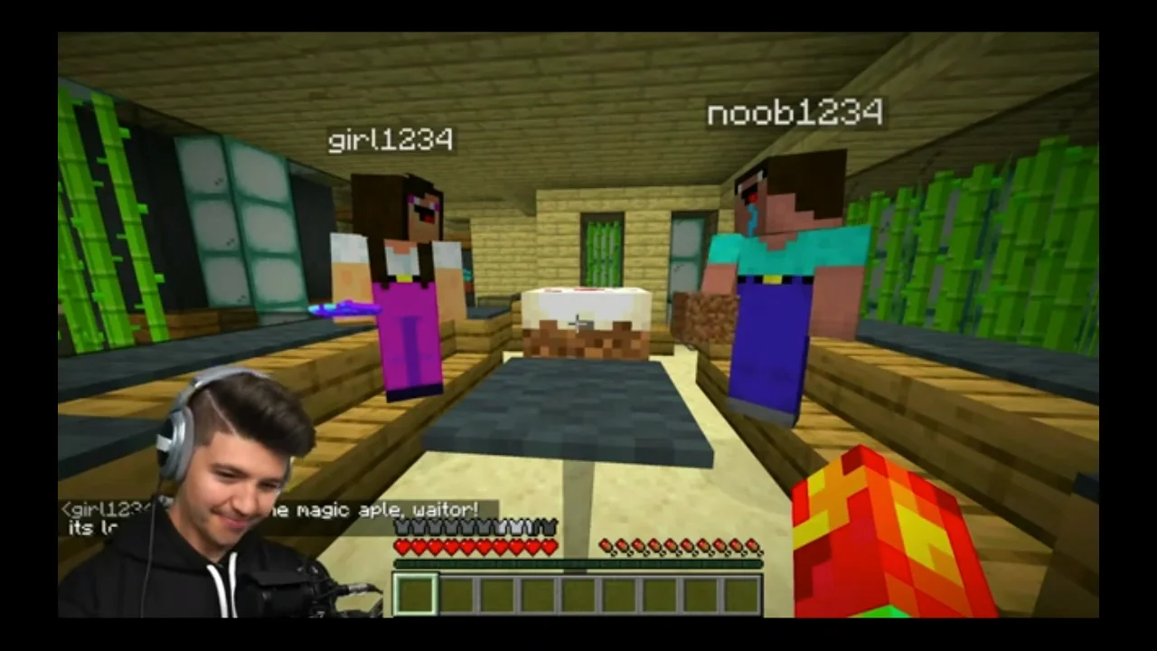 I found Noob1234's SECRET Minecraft House! 