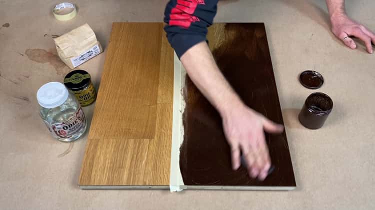 Odie's Oil DIY Custom Green Wood Stain 