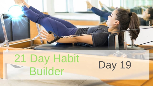 Day 19 Habit Builder - The Up Stretch