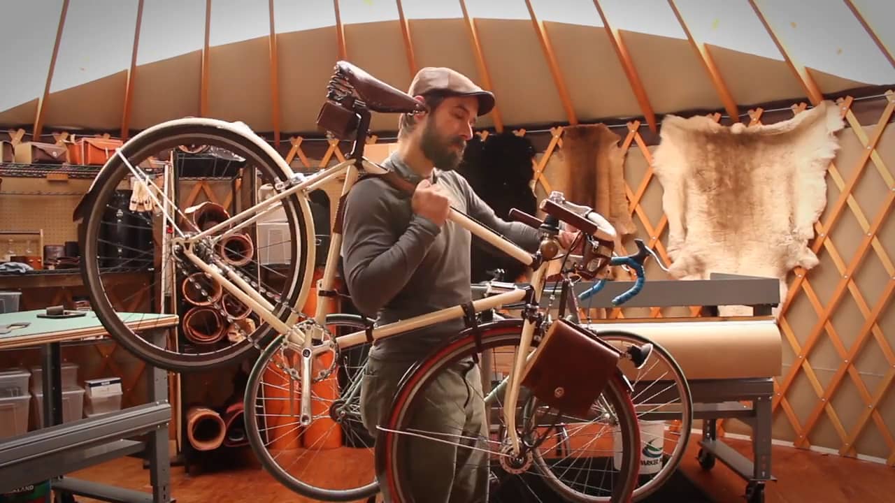 How to Install the Bicycle Portage Strap on Vimeo