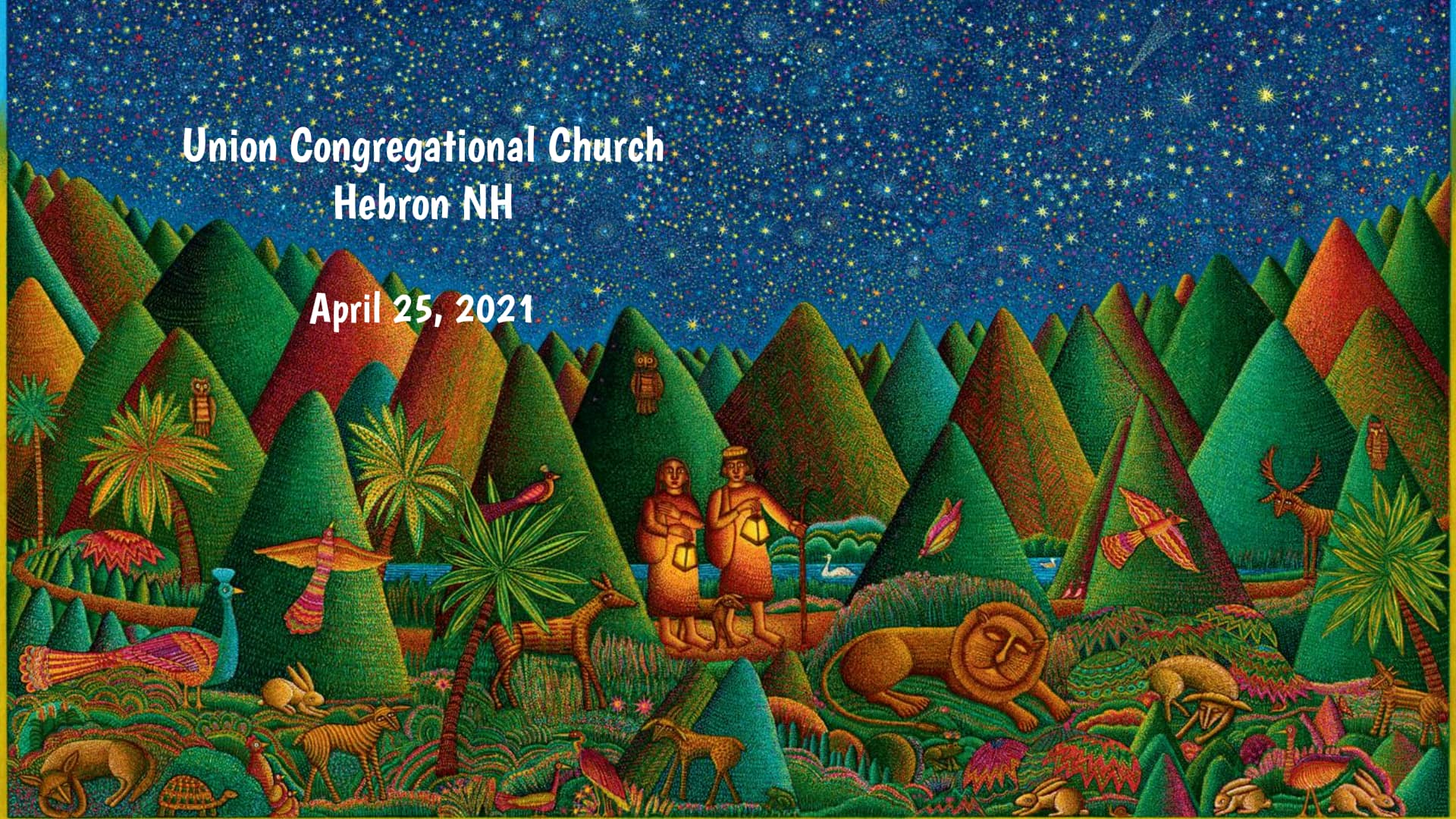 Hebron Church Service 25 April 2021 on Vimeo