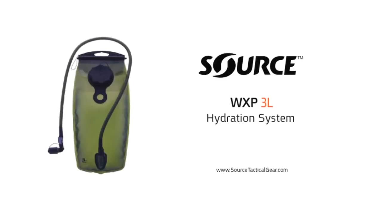 Source WXP 3L Black Trinkblase Wasserblase Streamer Trinksystem Armee-Version 
