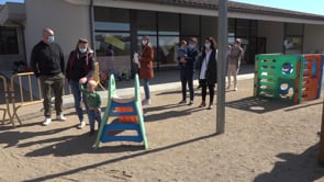 Bona assistència de famílies a les portes obertes de Ballmanetes