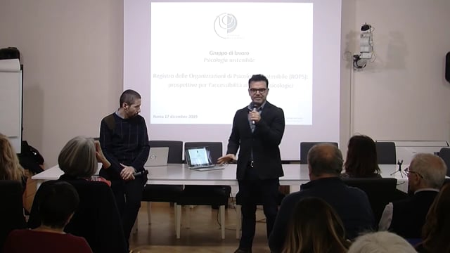 Registro delle Organizzazioni di Psicologia Sostenibile (ROPS): prospettive per l'accessibilità ai servizi psicologici [1/2]