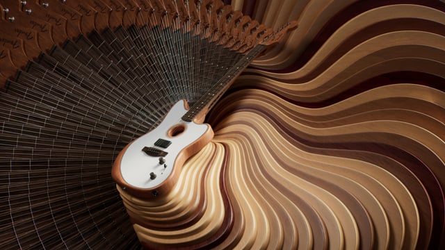 Fender Acoustasonic Jazzmaster by ManvsMachine