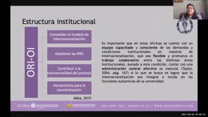 Tendencias en la Internacionalización de la Educación Superior en México: planeación, liderazgo y estructura institucional