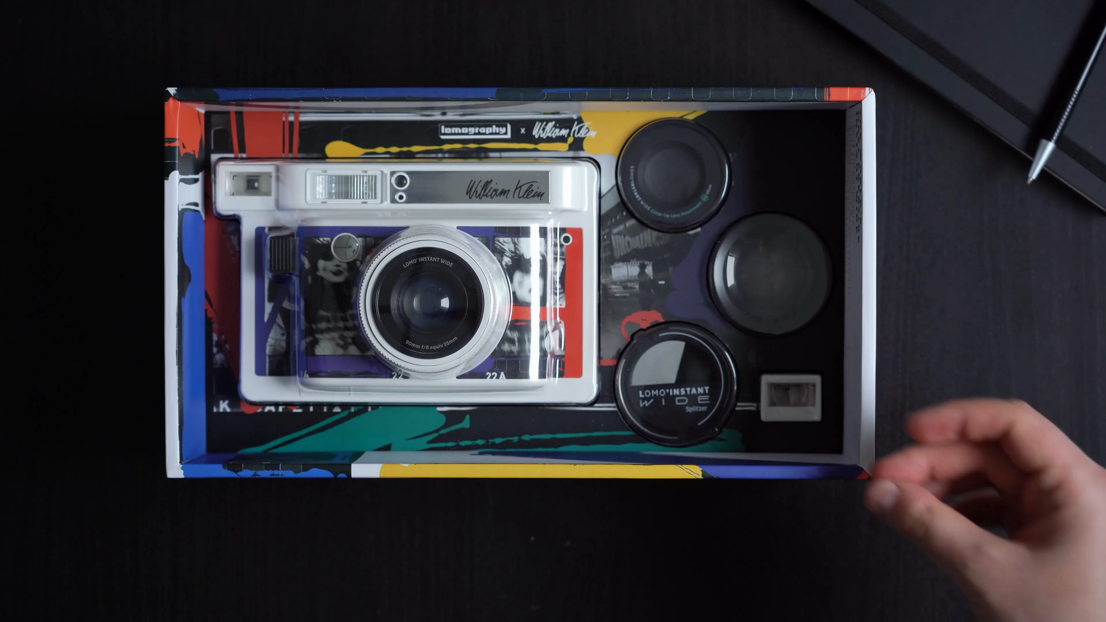 Lomography Lomo'Instant Wide Camera and Lenses - William