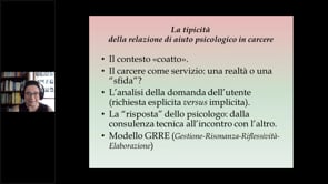 La relazione d’aiuto con le persone detenute e le loro famiglie anche in tempo di Covid