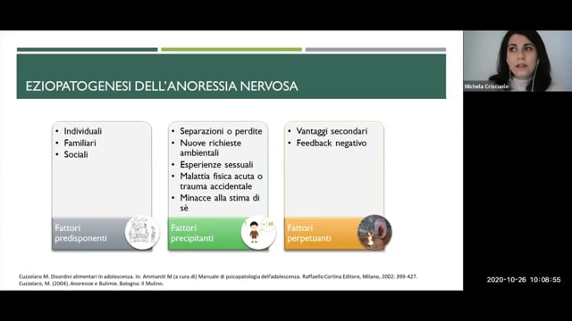 La diagnosi familiare nell’Anoressia Nervosa in età evolutiva