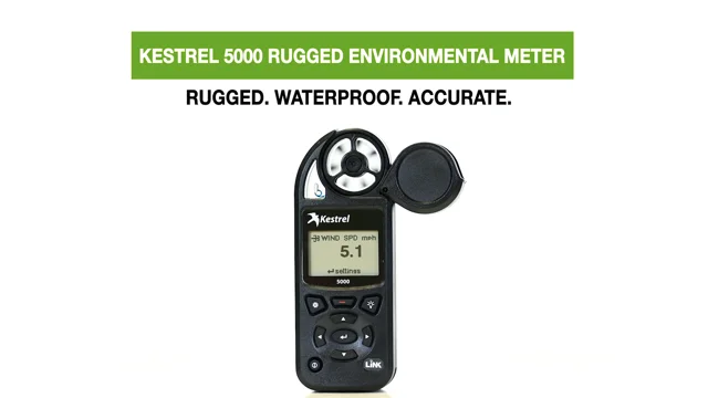 Kestrel 5500 Handheld Weather Station & Wind Speed Meter - Kestrel  Instruments