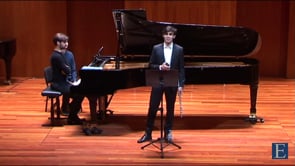 J. Cossío: Schubert – Introducción y variaciones sobre Trockne Blumen para flauta y piano D 802