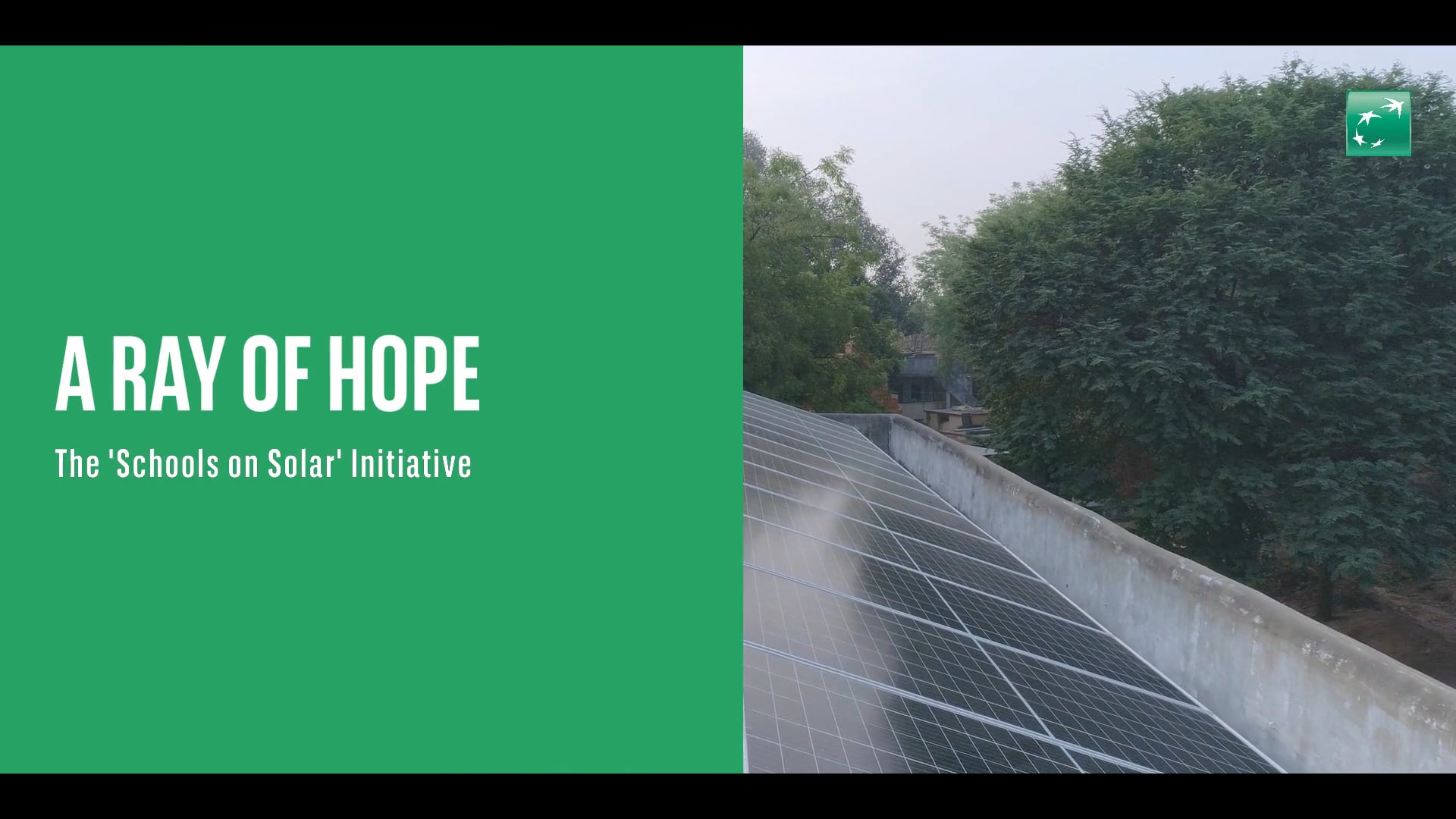 A Ray Of Hope (A Schools on Solar Initiative)