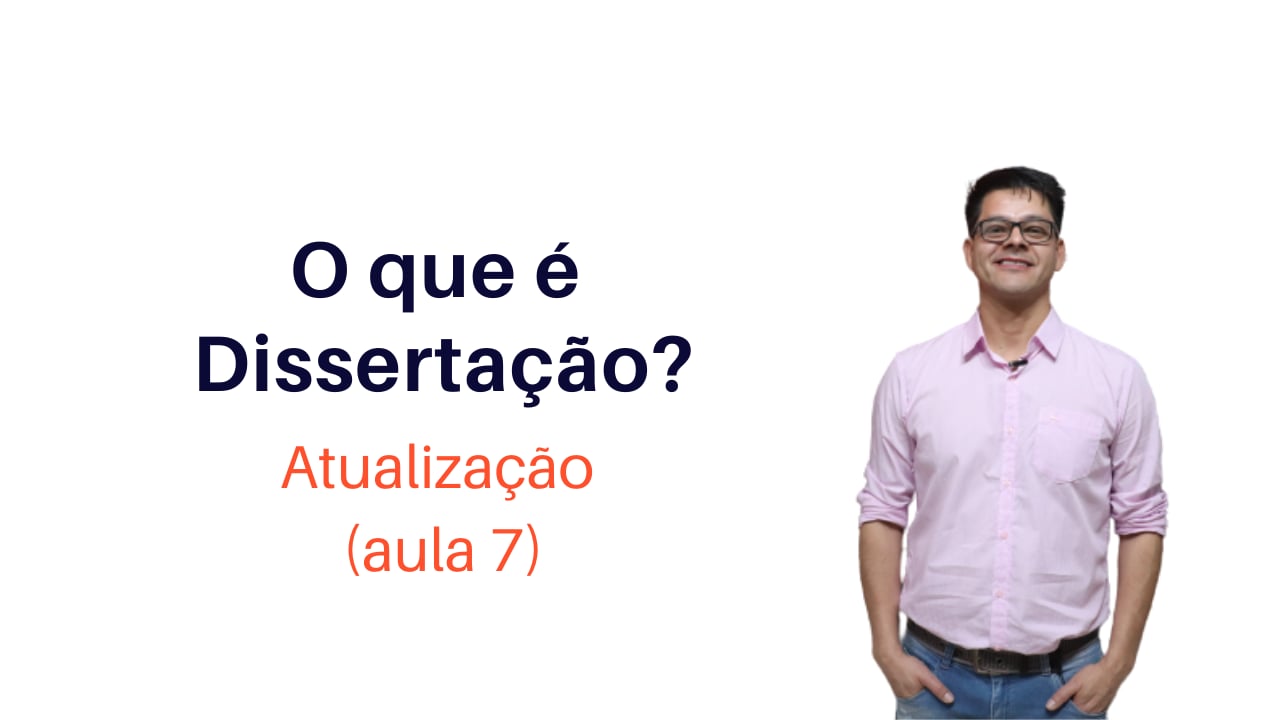 O que é Dissertação?