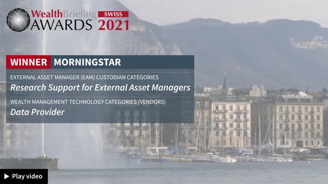 WealthBriefing Swiss Awards - Morningstar placholder image
