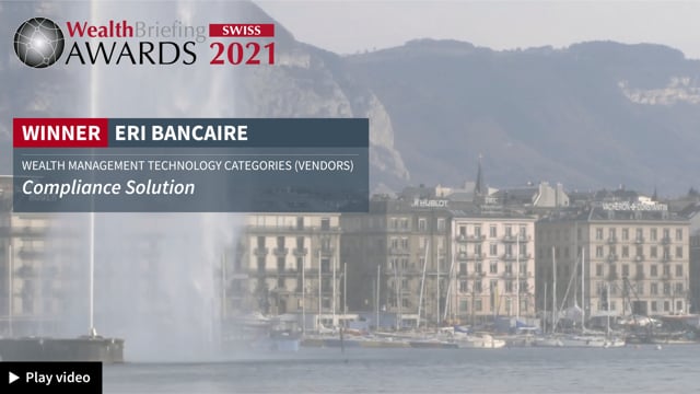 WealthBriefing Swiss Awards - ERI Bancaire  placholder image