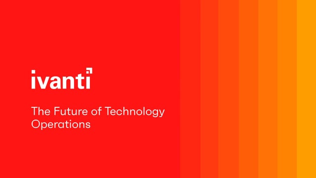 The Future of Technology Operations