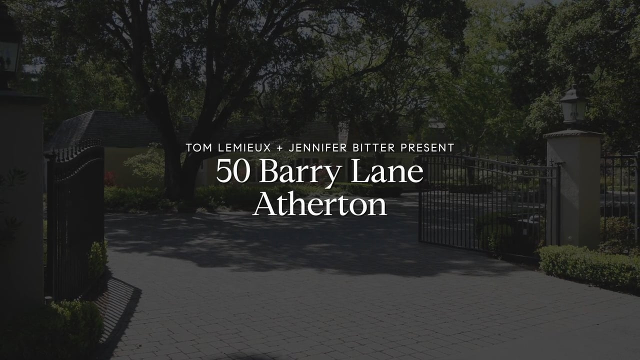 LeMieux Associates Presents 50 Barry Lane, Atherton on Vimeo