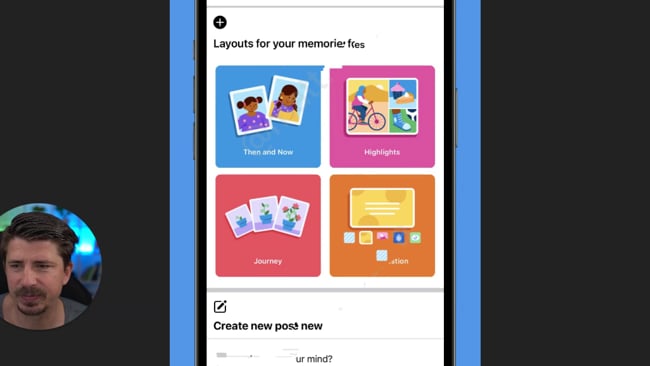 Die neuen Erinnerungen auf FB