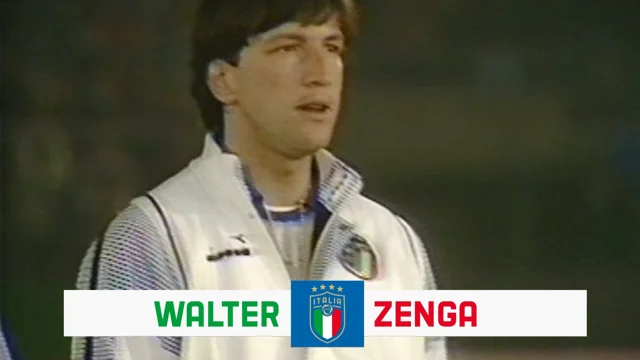 Goalkeeper Walter Zenga of the New England Revolution Stock Photo