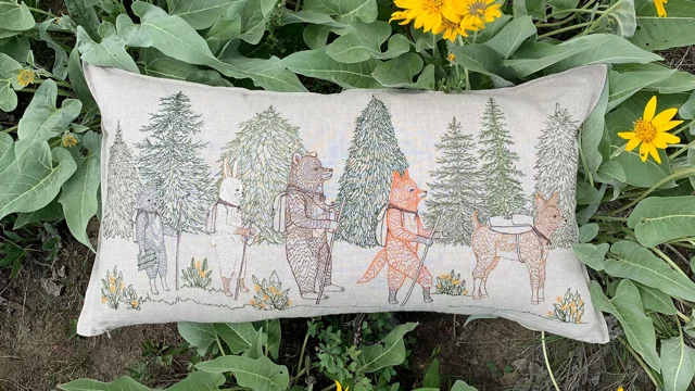 Behind the Design - Hikers Pillow