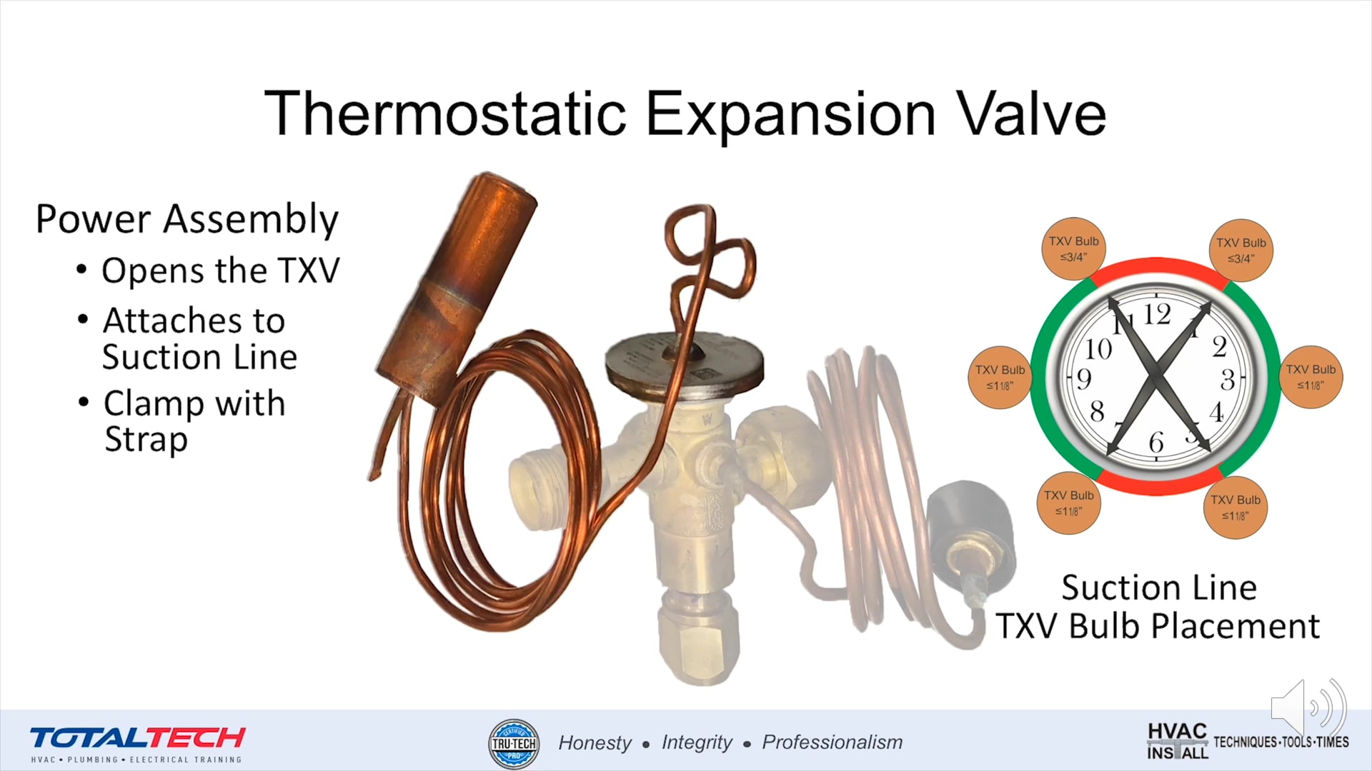 Installation-Thermostatic Expansion Valve Bulb