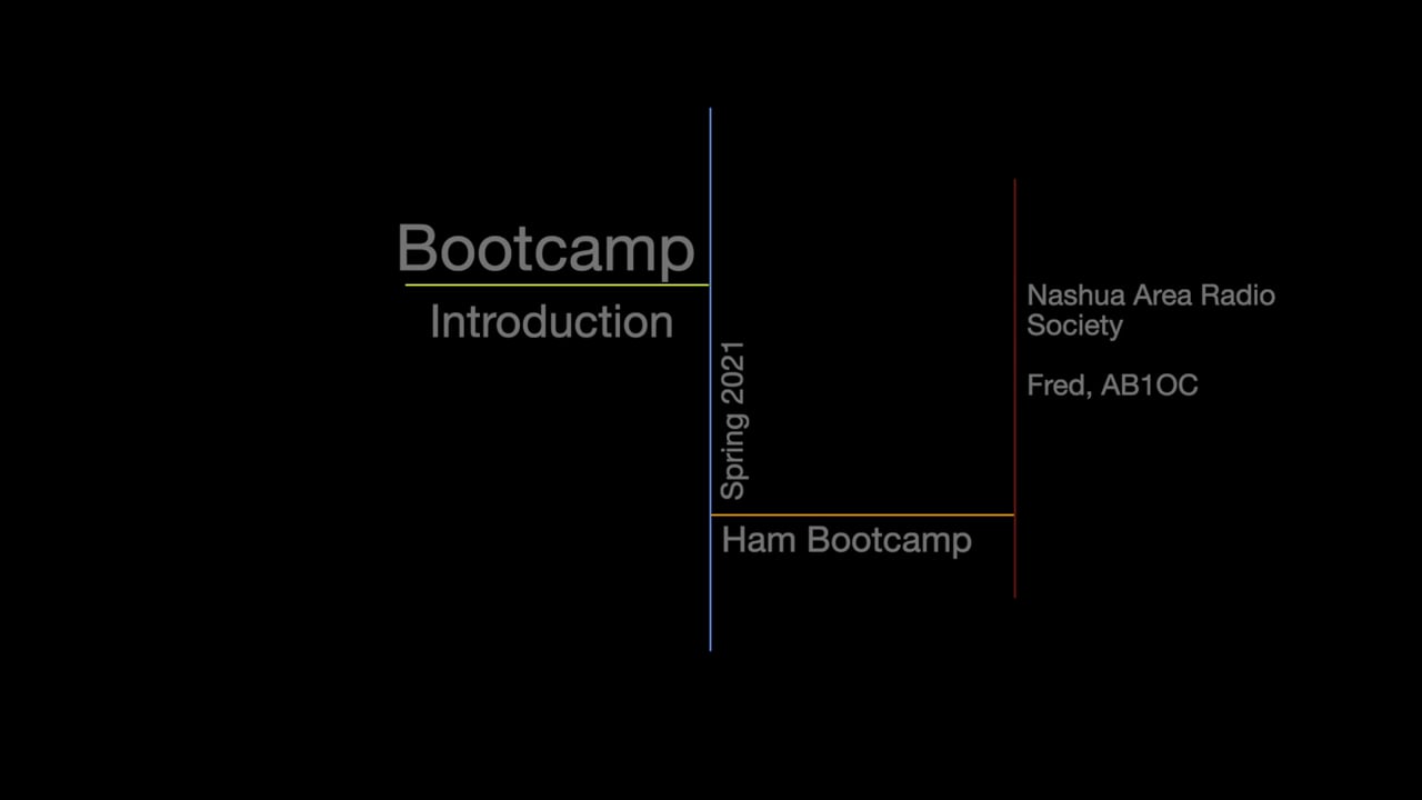 Ham Bootcamp Introduction