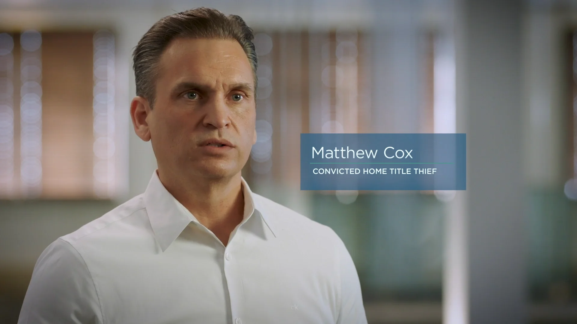 Real Estate Fraudster Matthew Cox Reveals the Truth About Home Title Fraud