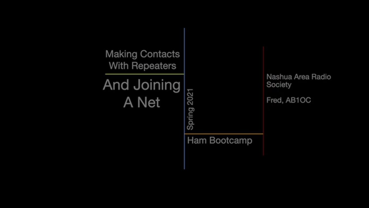 Making Contacts with Repeaters