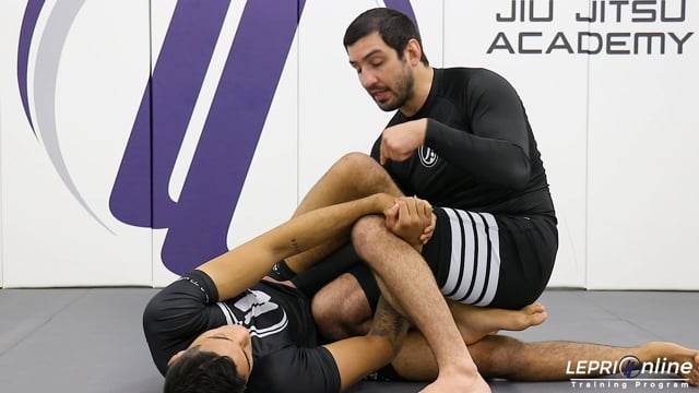 Leg Lock Prevention When Using the Knee Cut to Back Take Variation