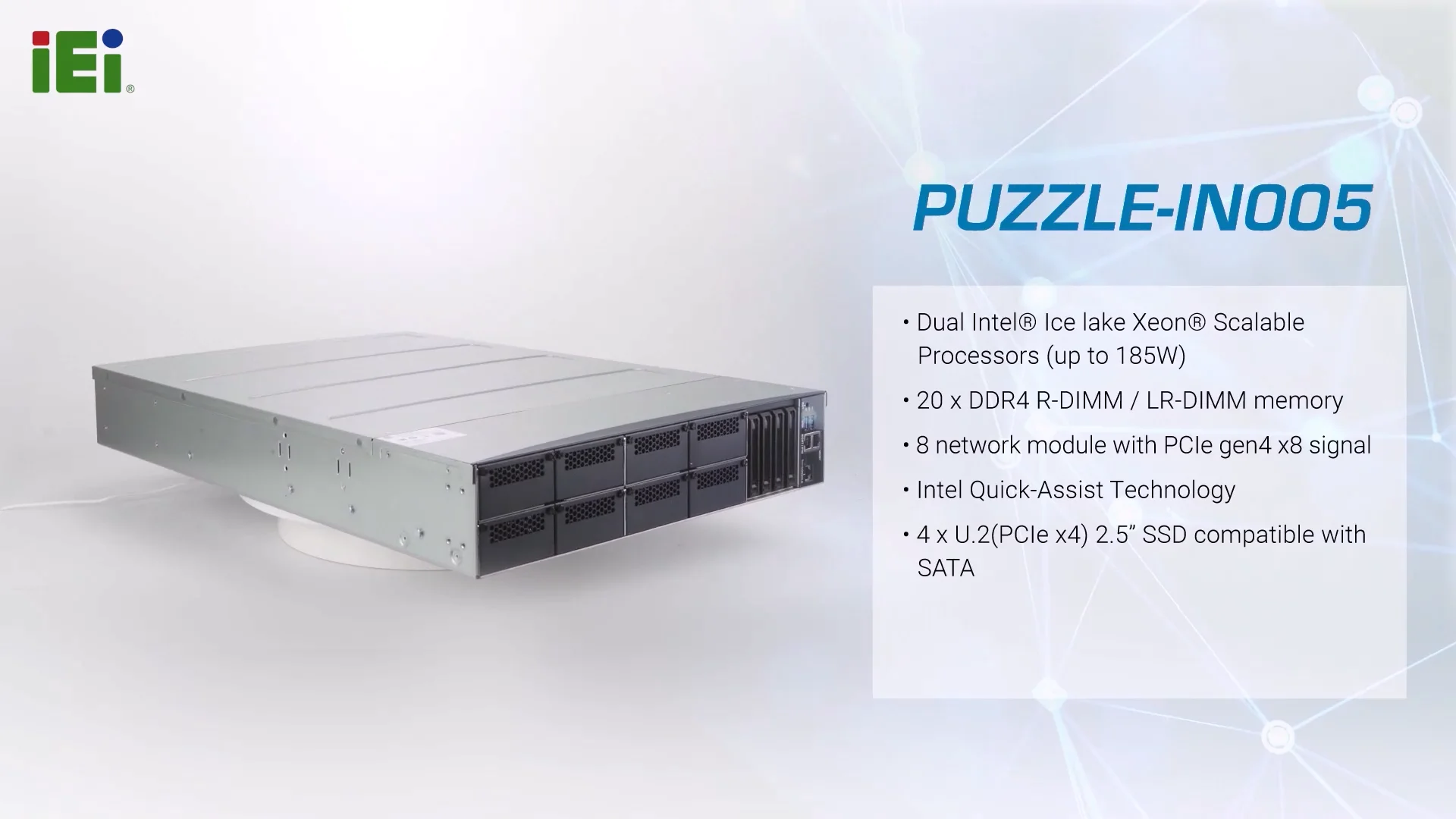 PUZZLE-IN005 2U Rackmount Network Appliance