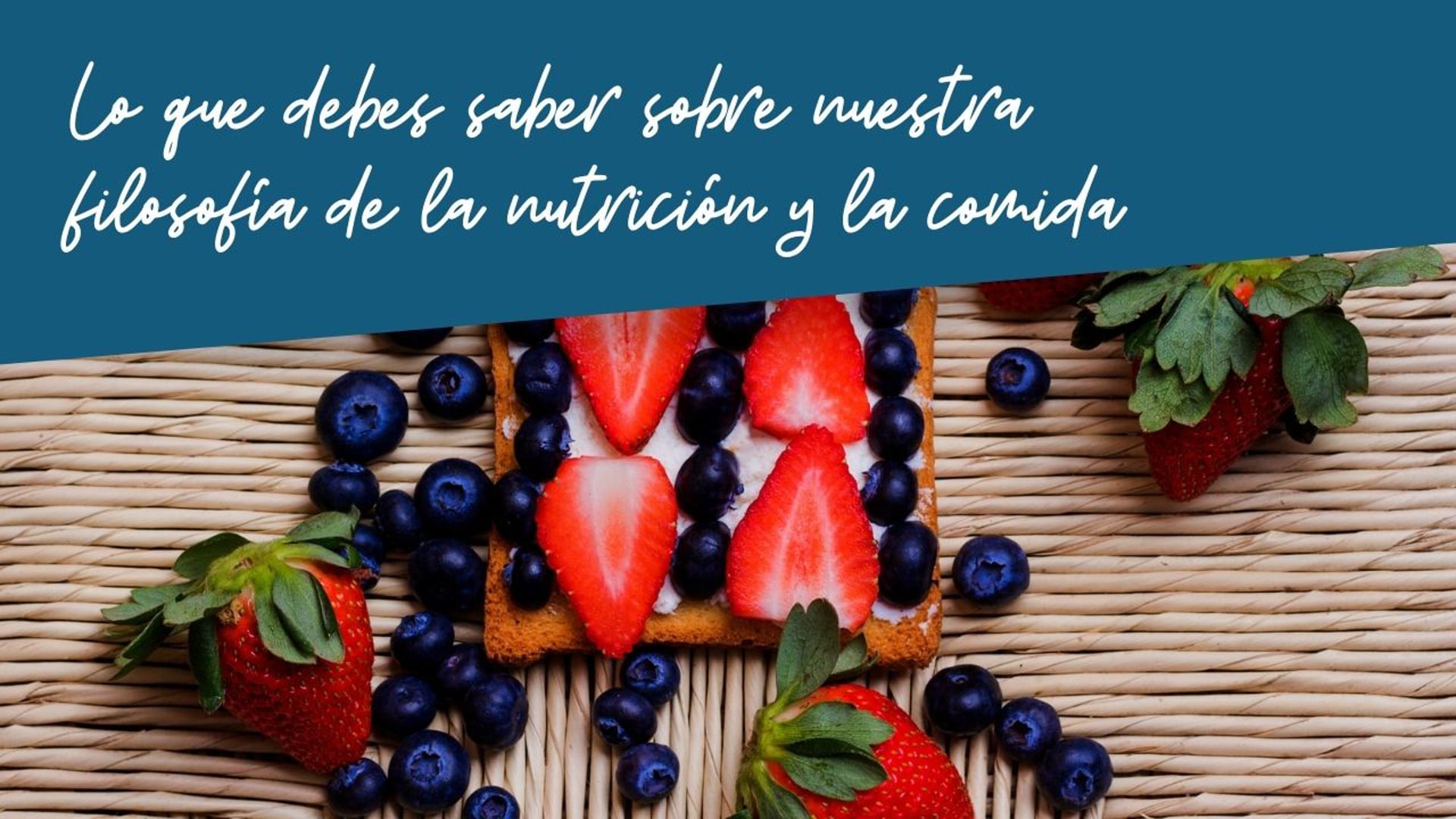 22 m︱Filosofía sobre nutrición︱✔️