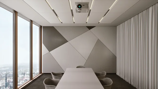 Panneaux acoustiques pour plafond en PET - Archisonic Ceiling