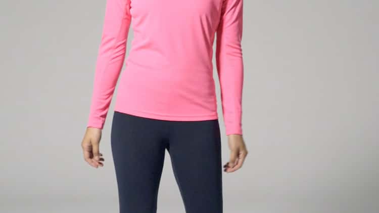 PA444 LADIES' LONG-SLEEVED SPORTS T-SHIRT