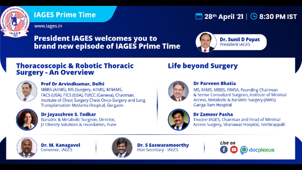 Thoracoscopic & Robotic Thoracic Surgery - An Overview and Life Beyond Surgery