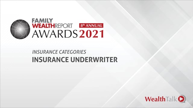 EXCLUSIVE: Family Wealth Report Awards 2021 - Video Interview - The PURE Group of Insurance Companies   placholder image