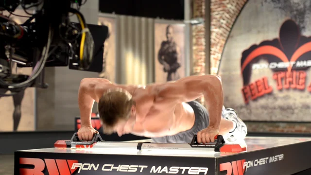 Iron Chest Master Push Up Machine