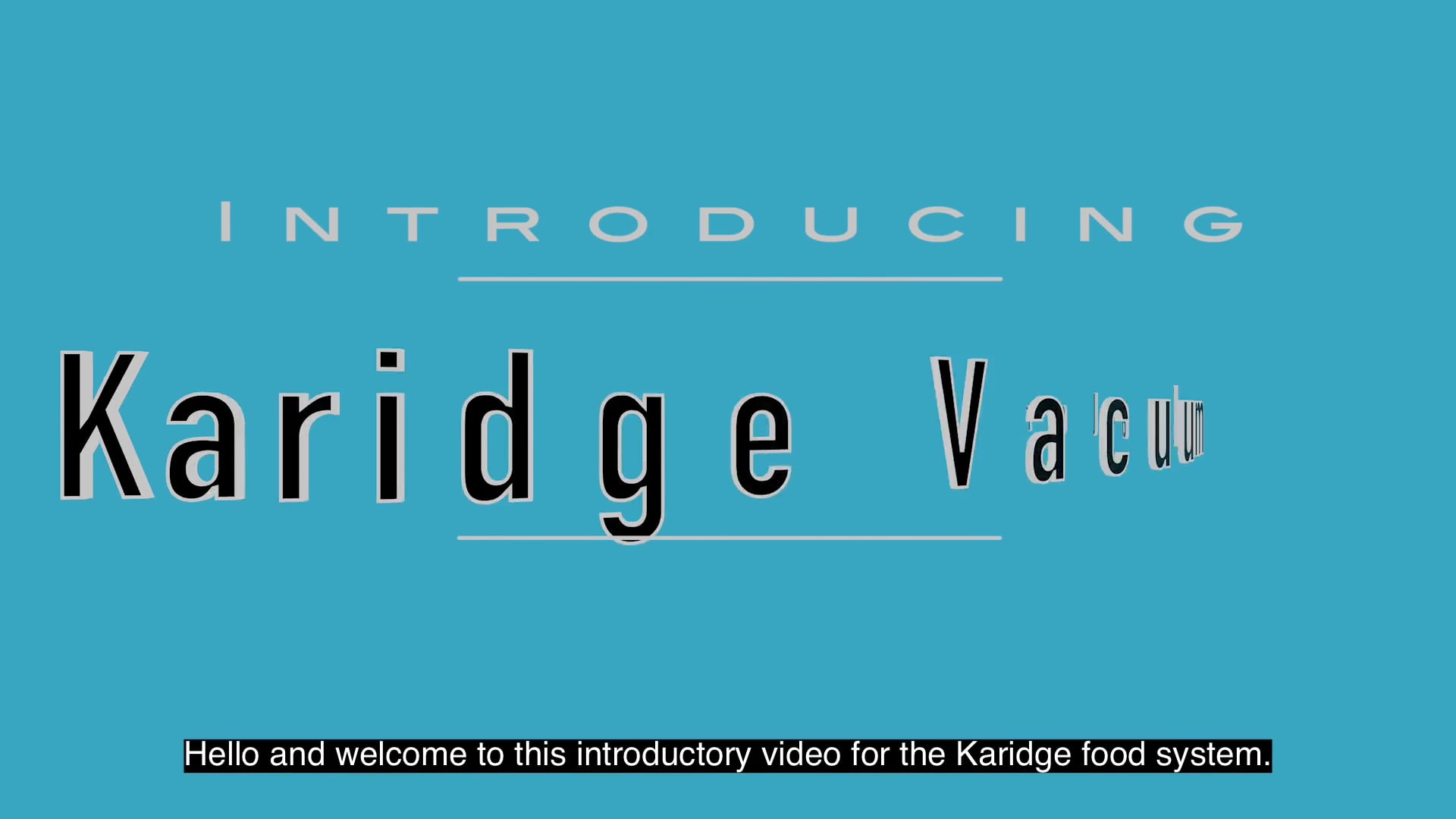 Karidge Food Vacuum Sealer