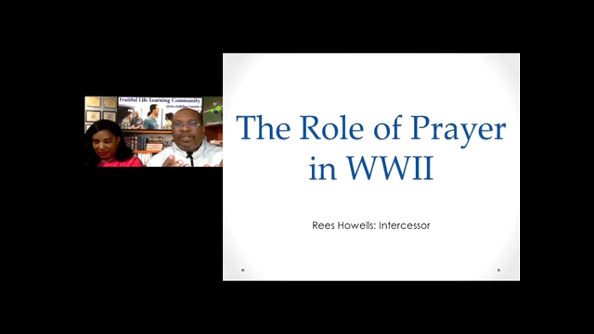 The Role of Prayer in WWII