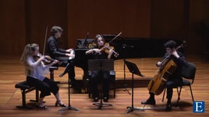 Grupo Arriaga de Banco de España: Brahms – Cuarteto con piano núm. 3 op 60