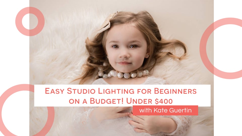 Easy Studio Lighting for Beginners on a Budget! Under $400!