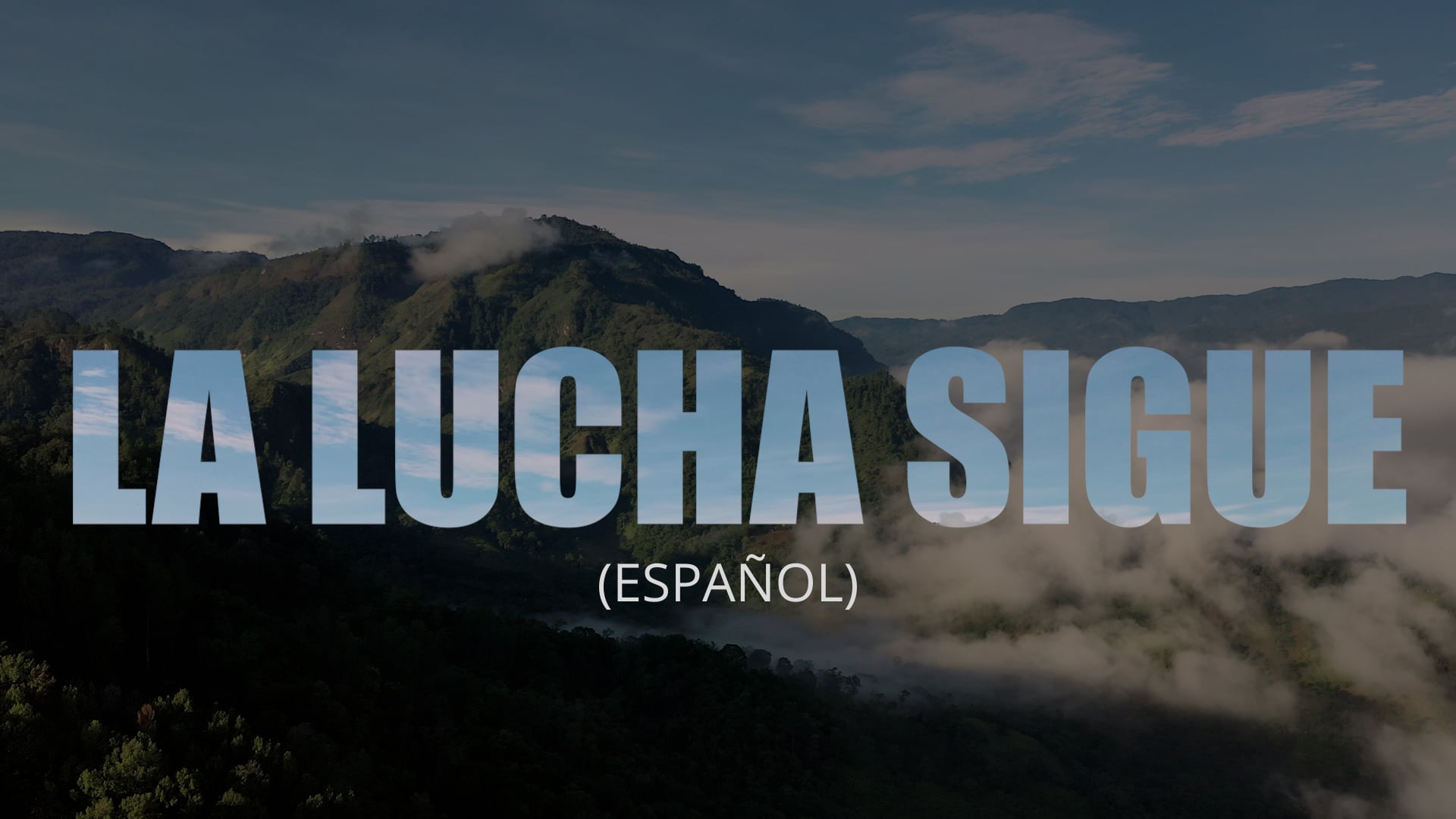 LA LUCHA SIGUE (The Struggle Continues) ~ Español Public Screener