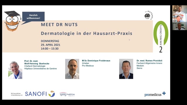 Dermatologie in der Hausarzt-Praxis, 29. April 2021