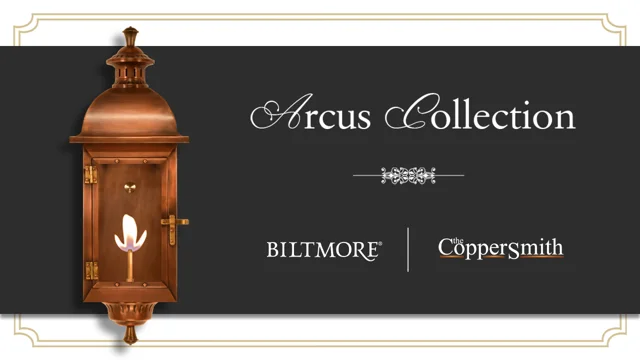 Arcus Wall Mount Electric Lantern by The CopperSmith